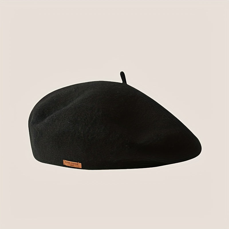 Women's Lightweight Wool Beret Hat