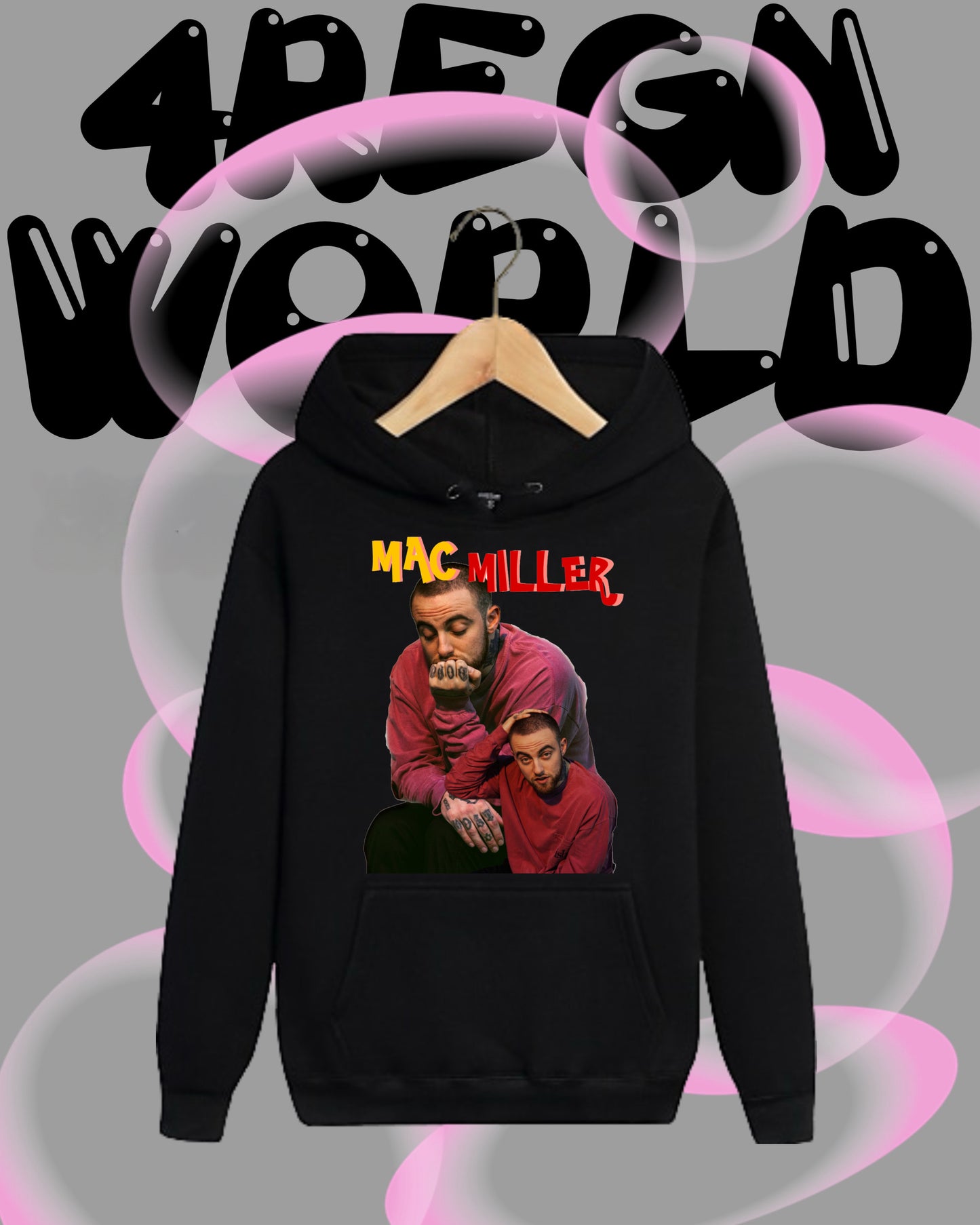Graphic Hoodie Mac Miller