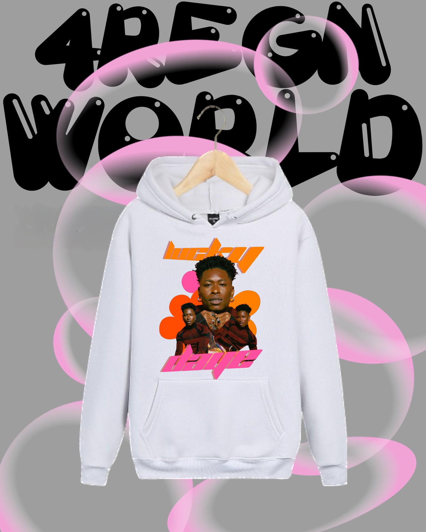 Graphic Hoodie Lucky Daye