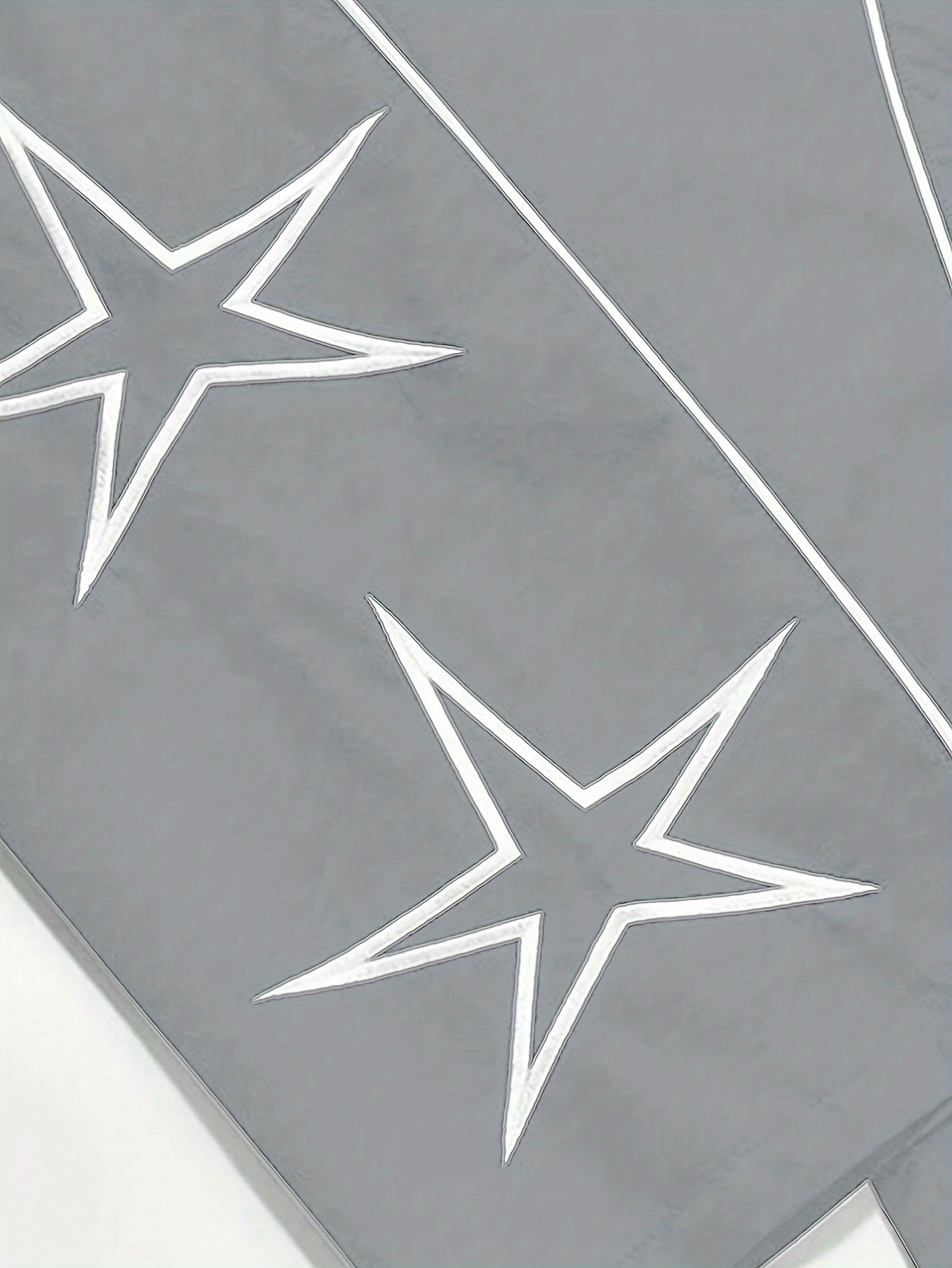 Casual Embroidered Star Trackpants