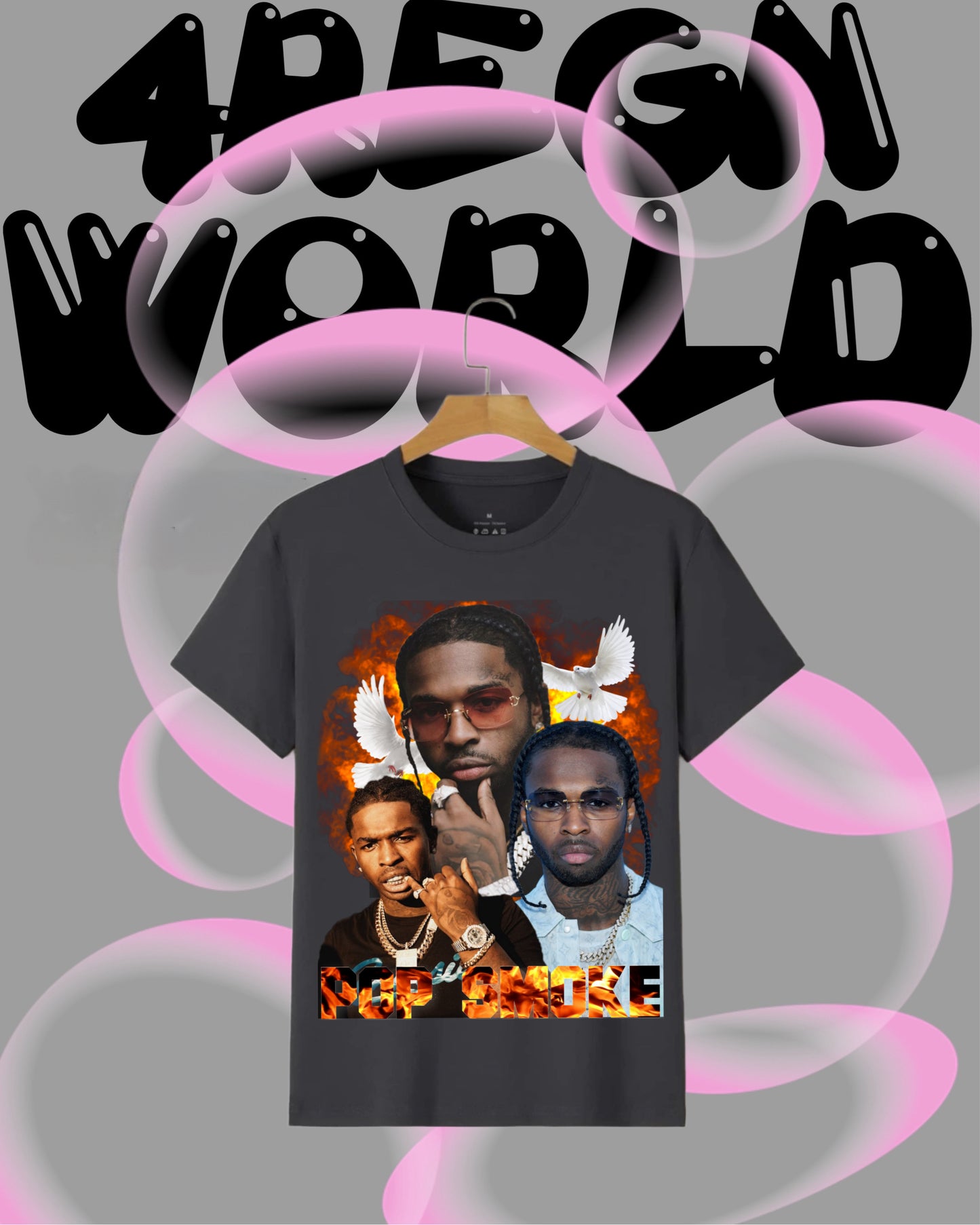 Graphic Tee New Edition Pop Smoke
