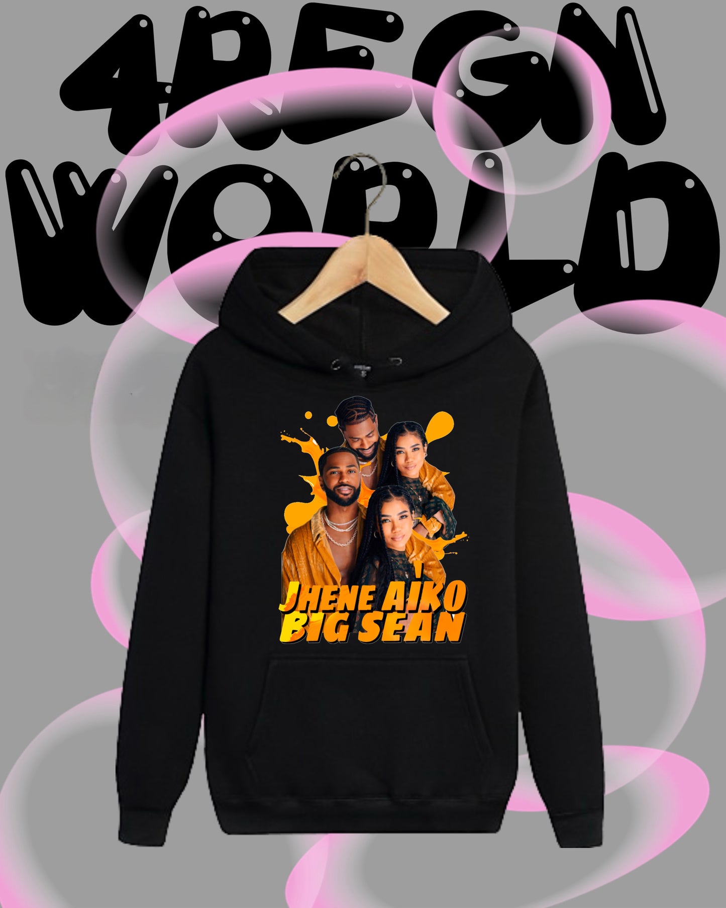 Graphic Hoodie Jhene & Big Sean