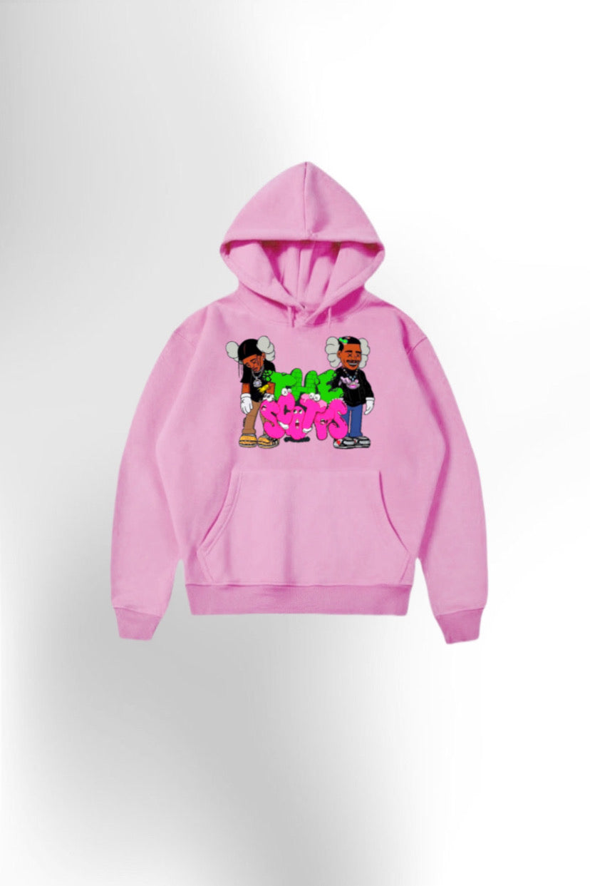 Graphic Hoodie The Scotts Travis Scott & Kid Cudi