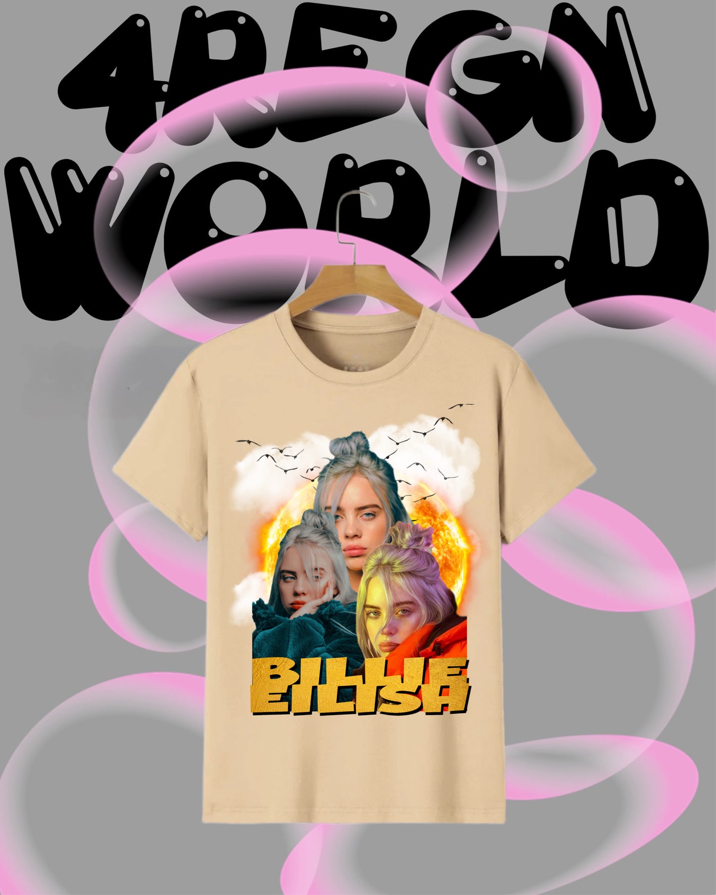Graphic Tee New Edition Billie Eilish