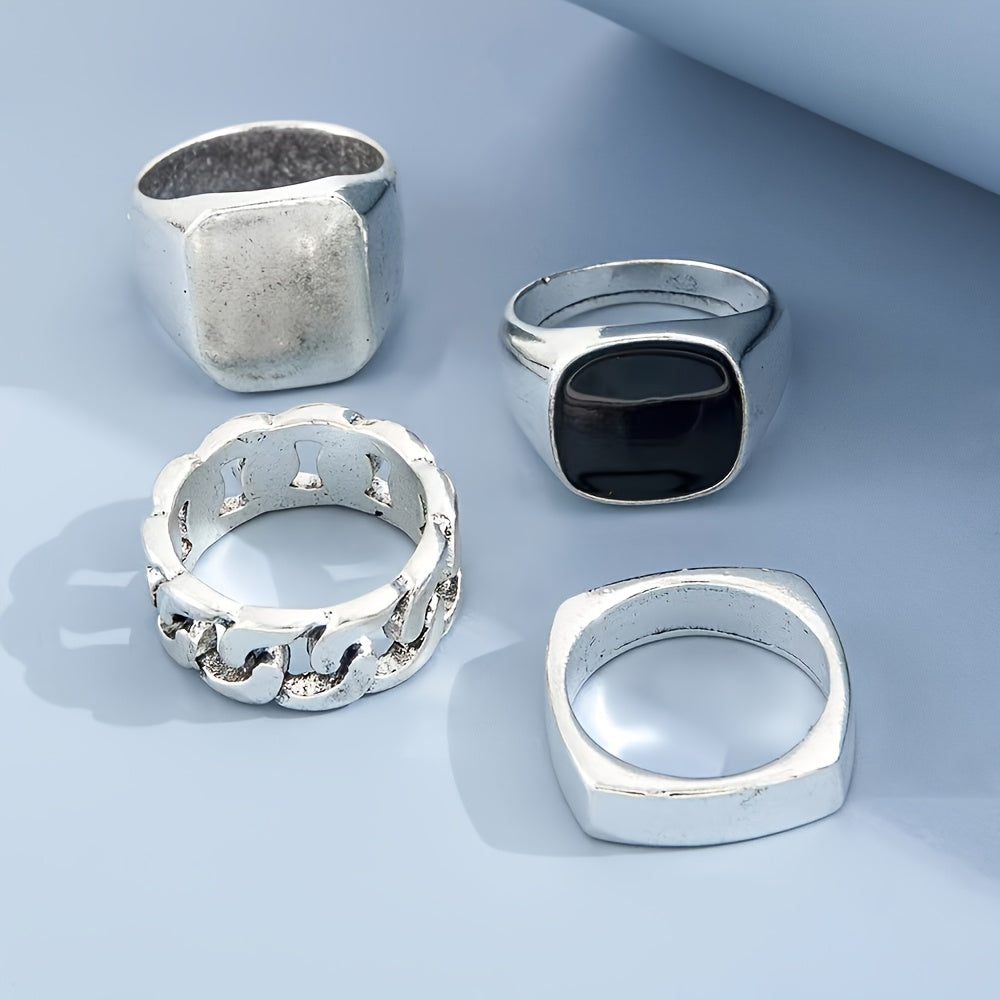Vintage 4pcs Rings