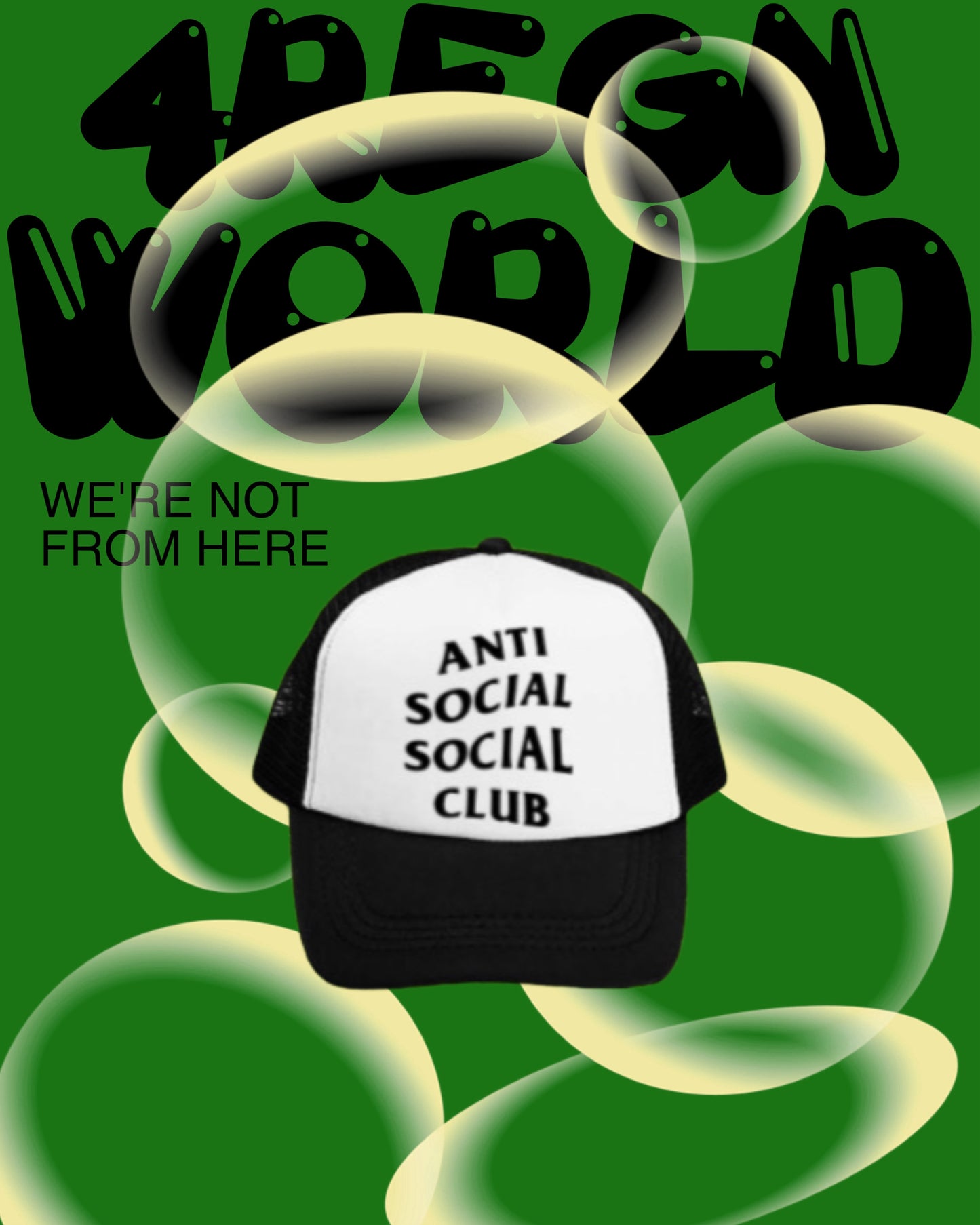 Antisocial Social Club Trucker Cap