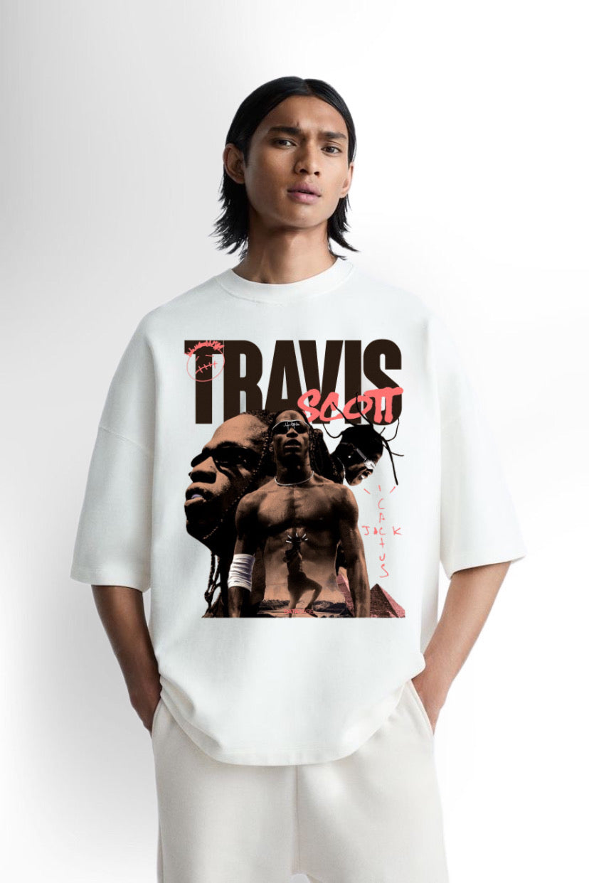 Travis Scott oversized tee