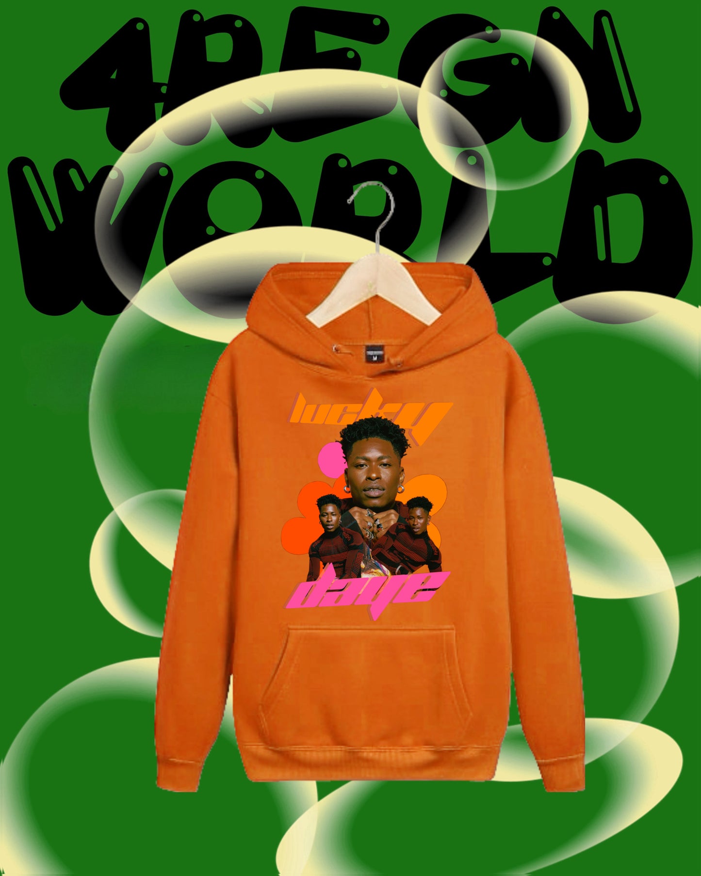 Graphic Hoodie Lucky Daye