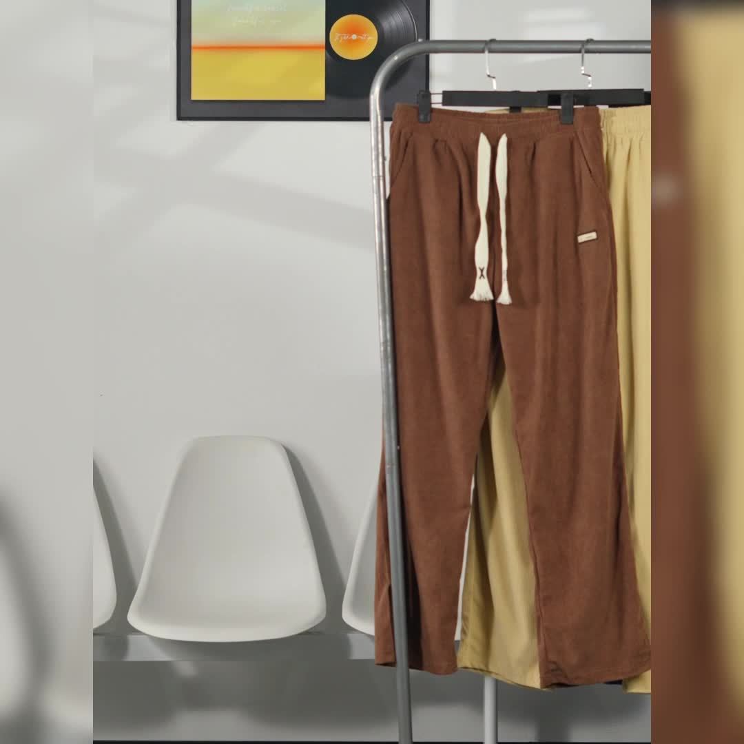 Corduroy Loose Fit Joggers
