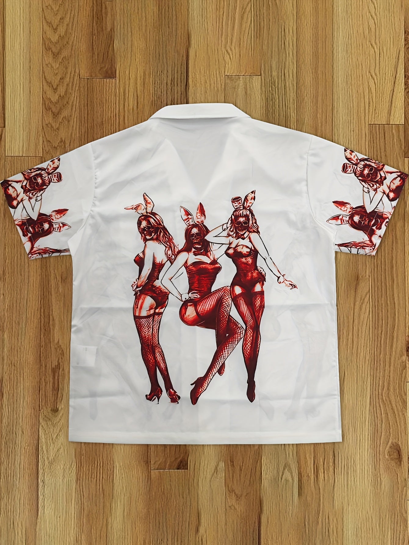 Men's White Summer Short Sleeve T-Shirt