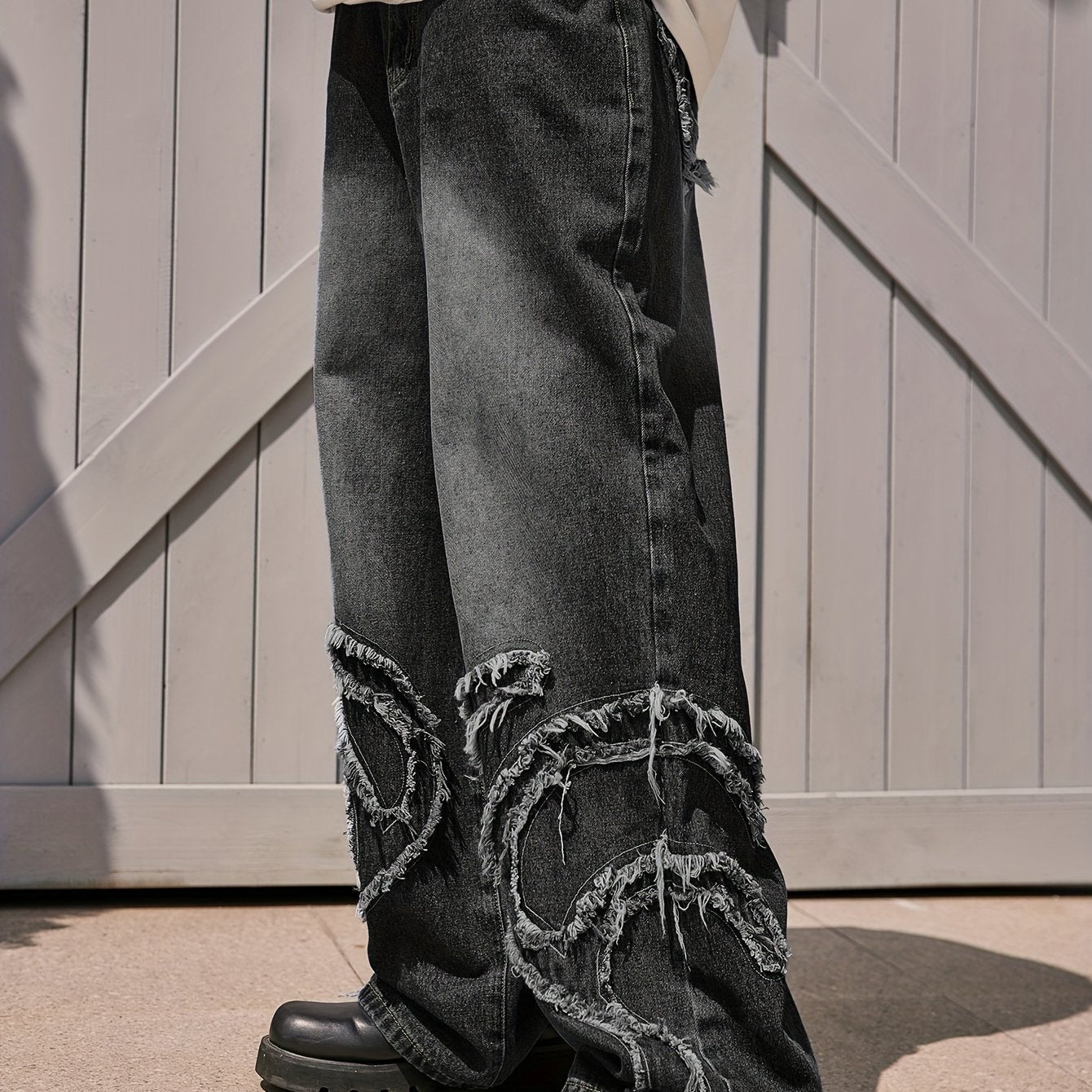 Black Denim Trousers