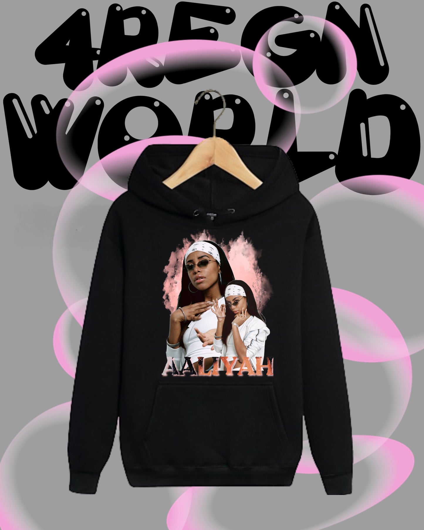 Graphic Hoodie Aaliyah