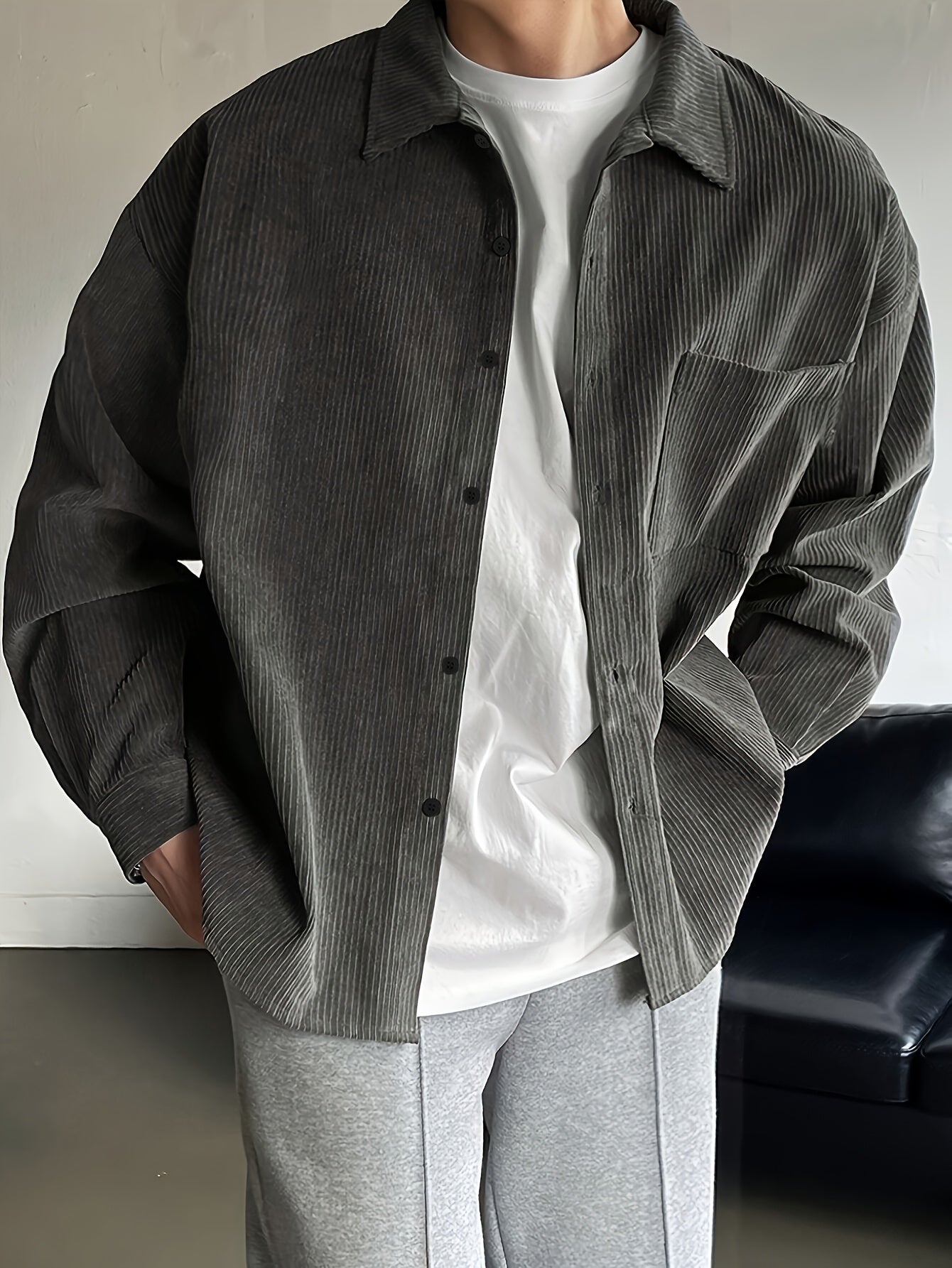 Men's Casual CorduroyShirt