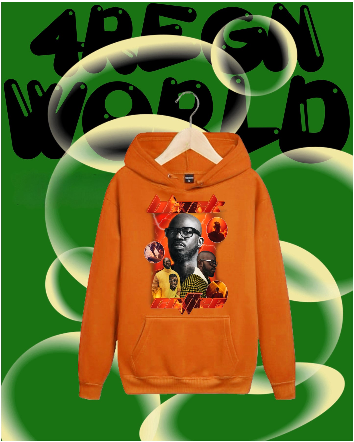 Graphic Hoodie Black Coffee