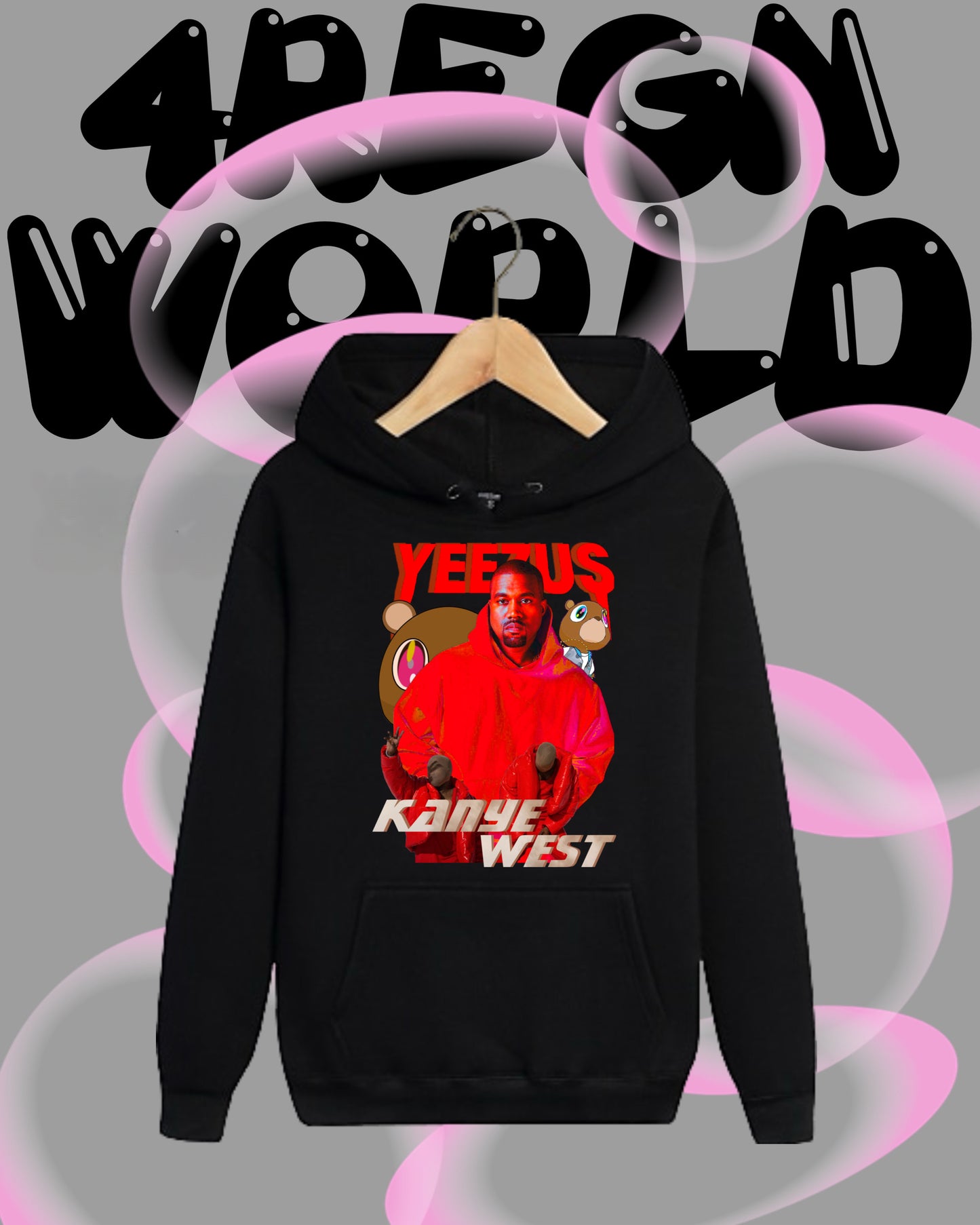 Graphic Hoodie Kanye West