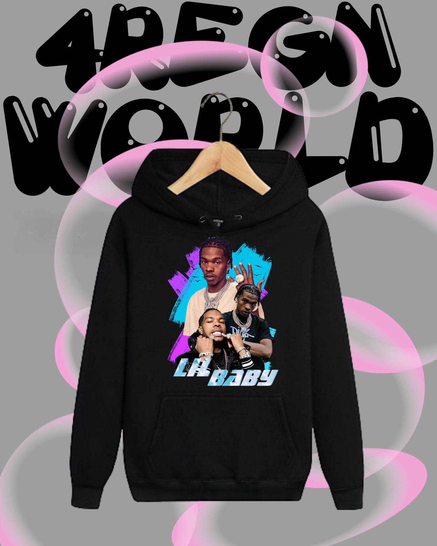 Graphic Hoodie Lil Baby