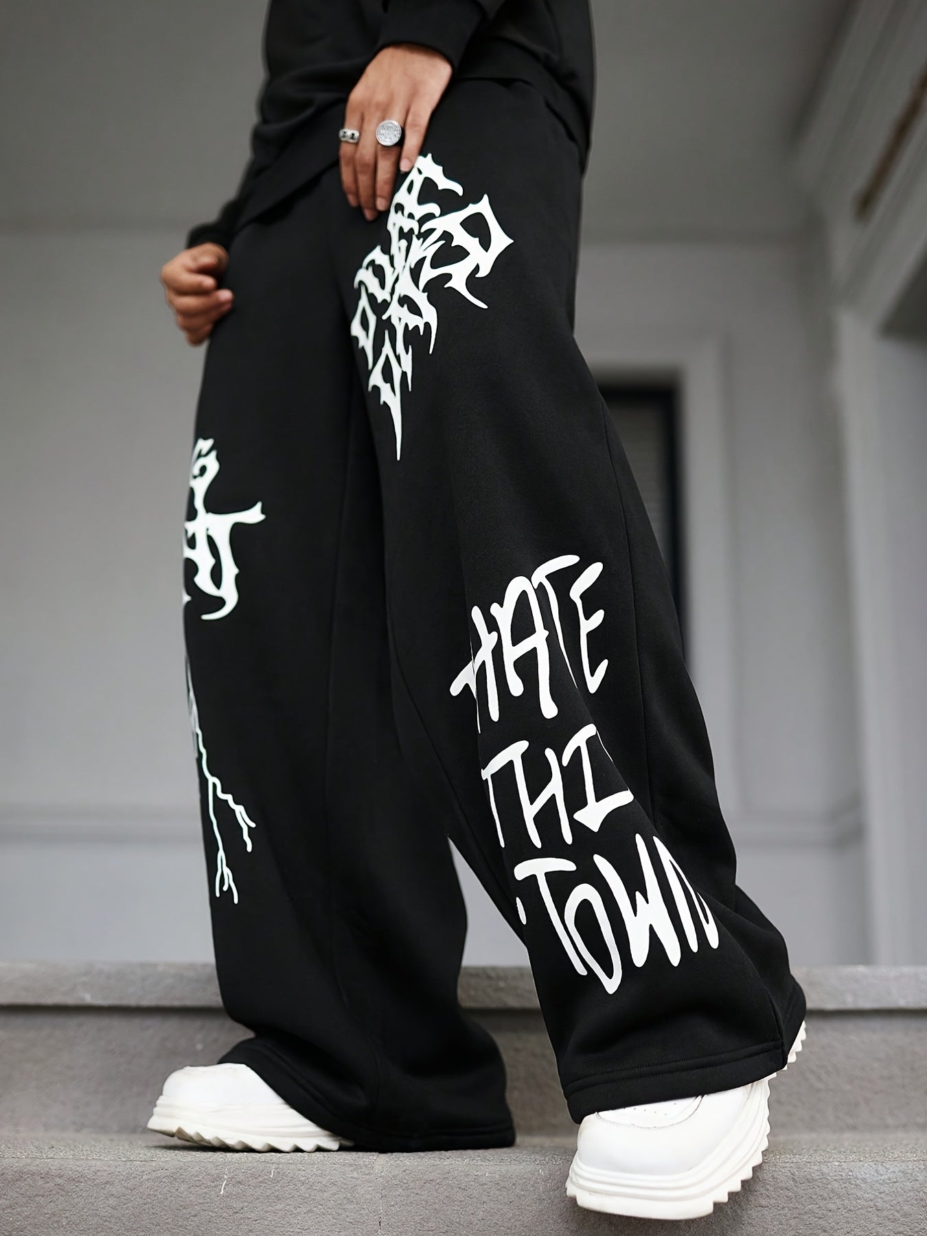 Printed Casual Joggers