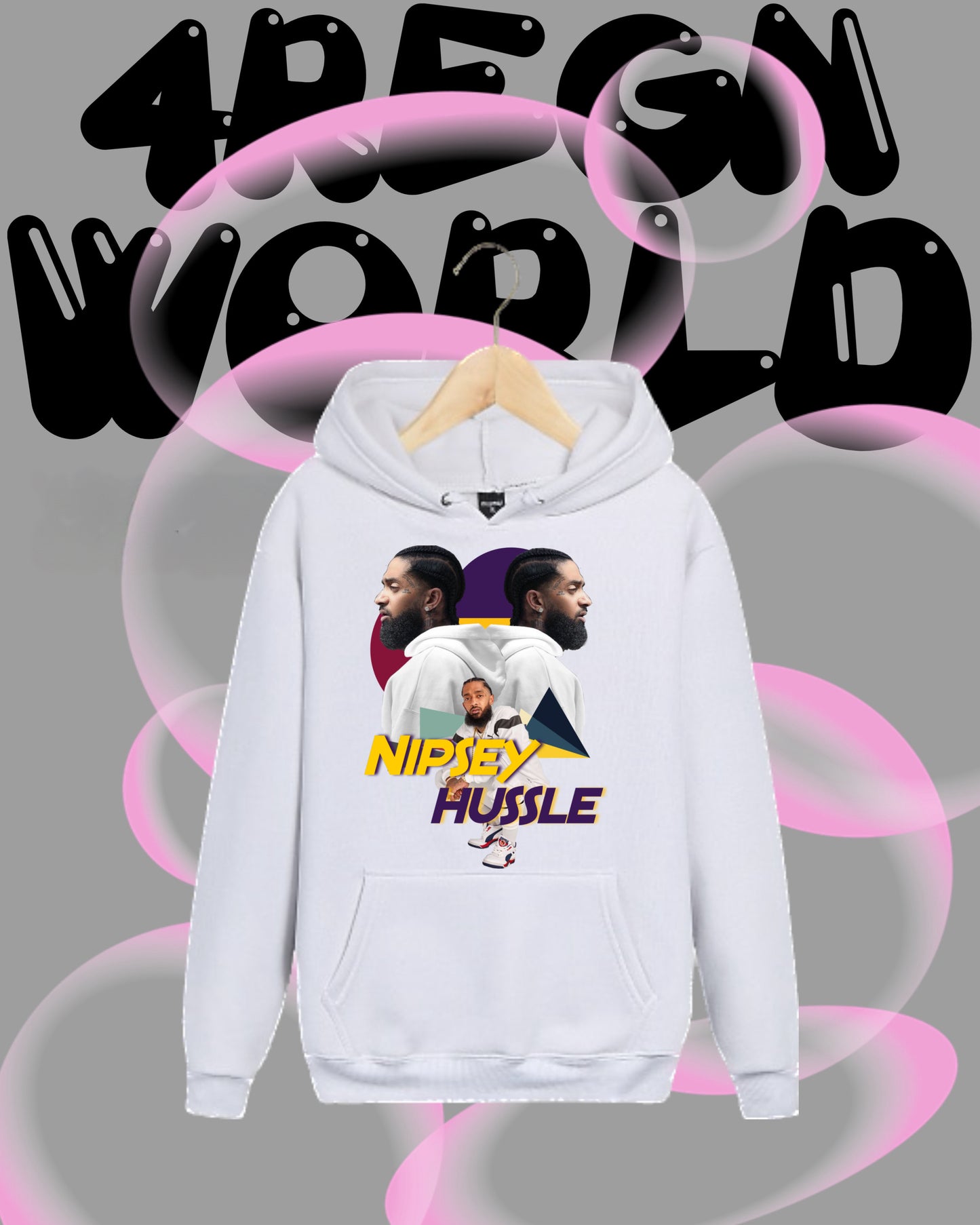 Graphic Hoodie Nipsey Hussle