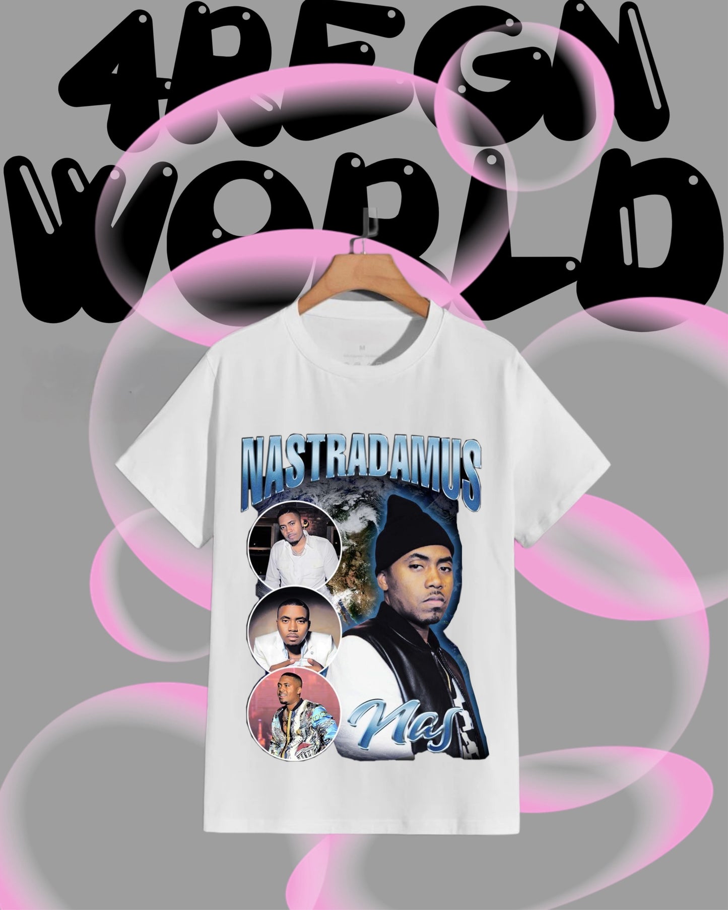 Graphic Tee New Edition Nas