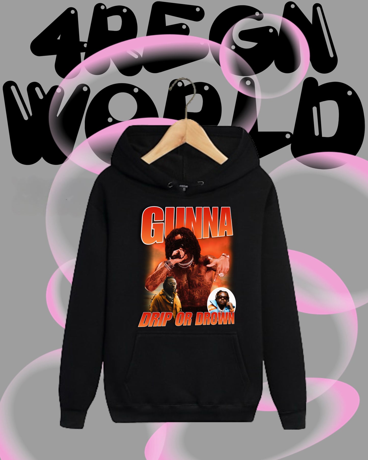 Graphic Hoodie Gunna