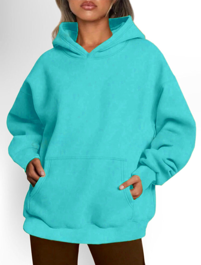 CUSTOM HOODIE - TURQUOISE