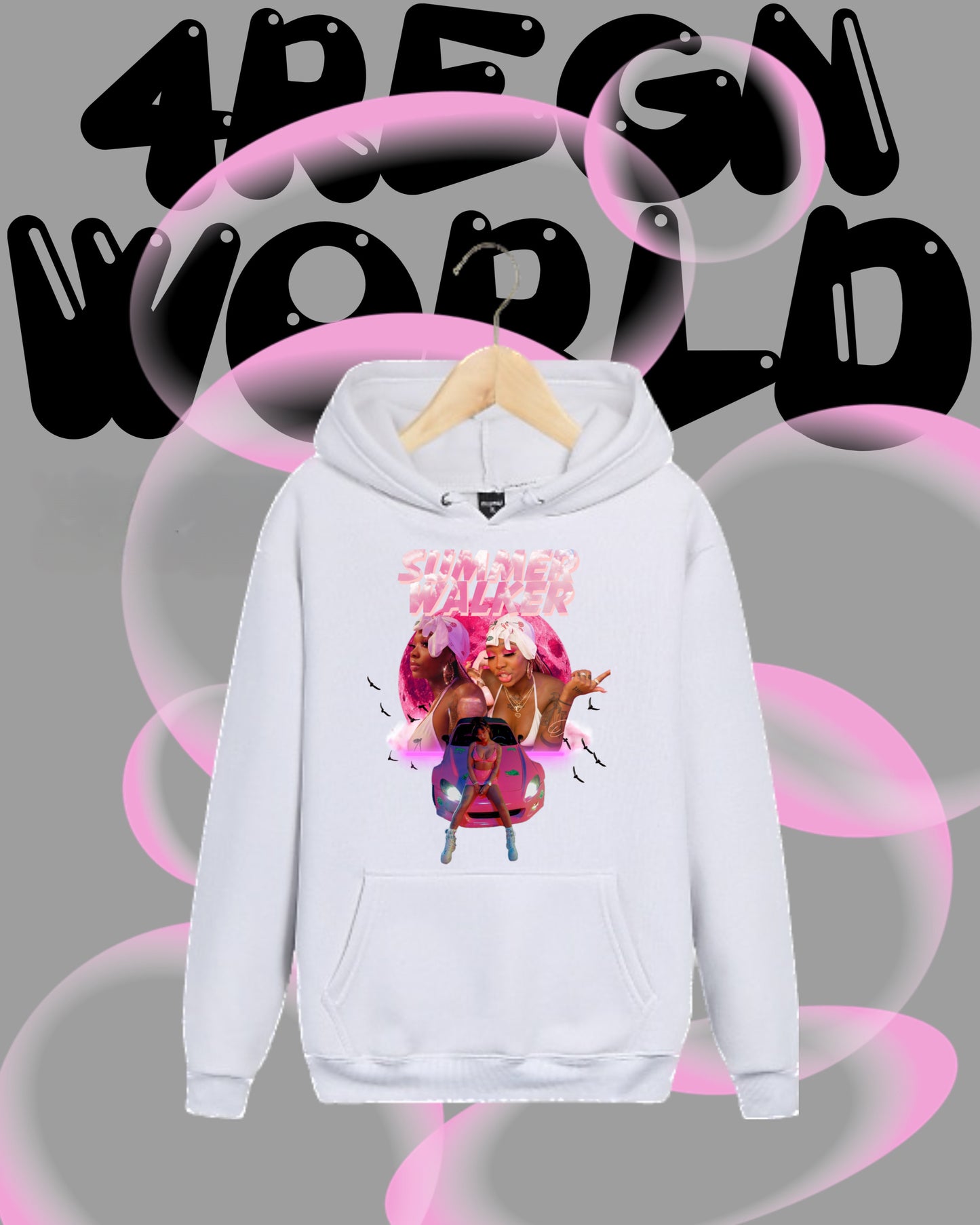 Graphic Hoodie Summer Walker