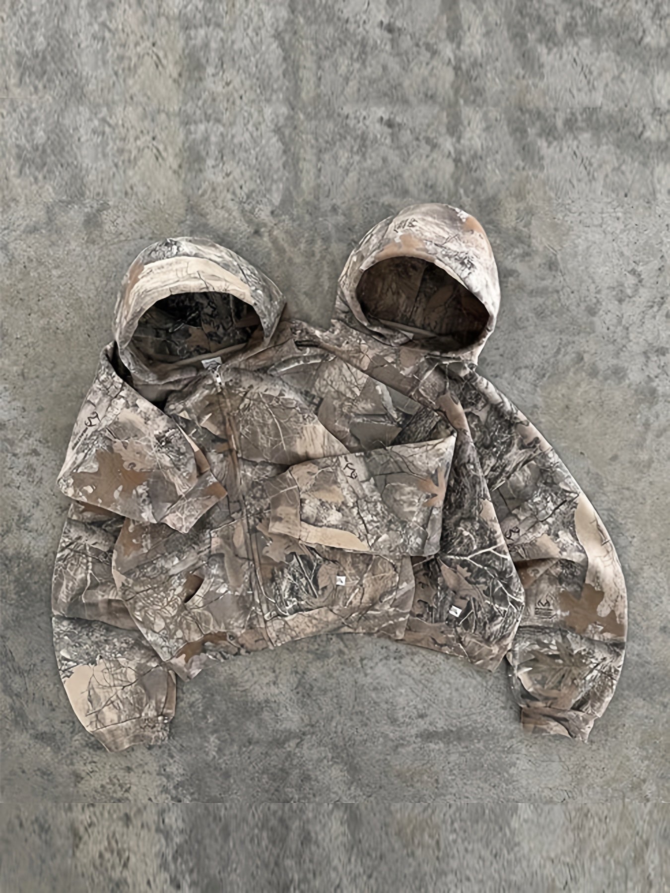 Camouflage Print Hoodie