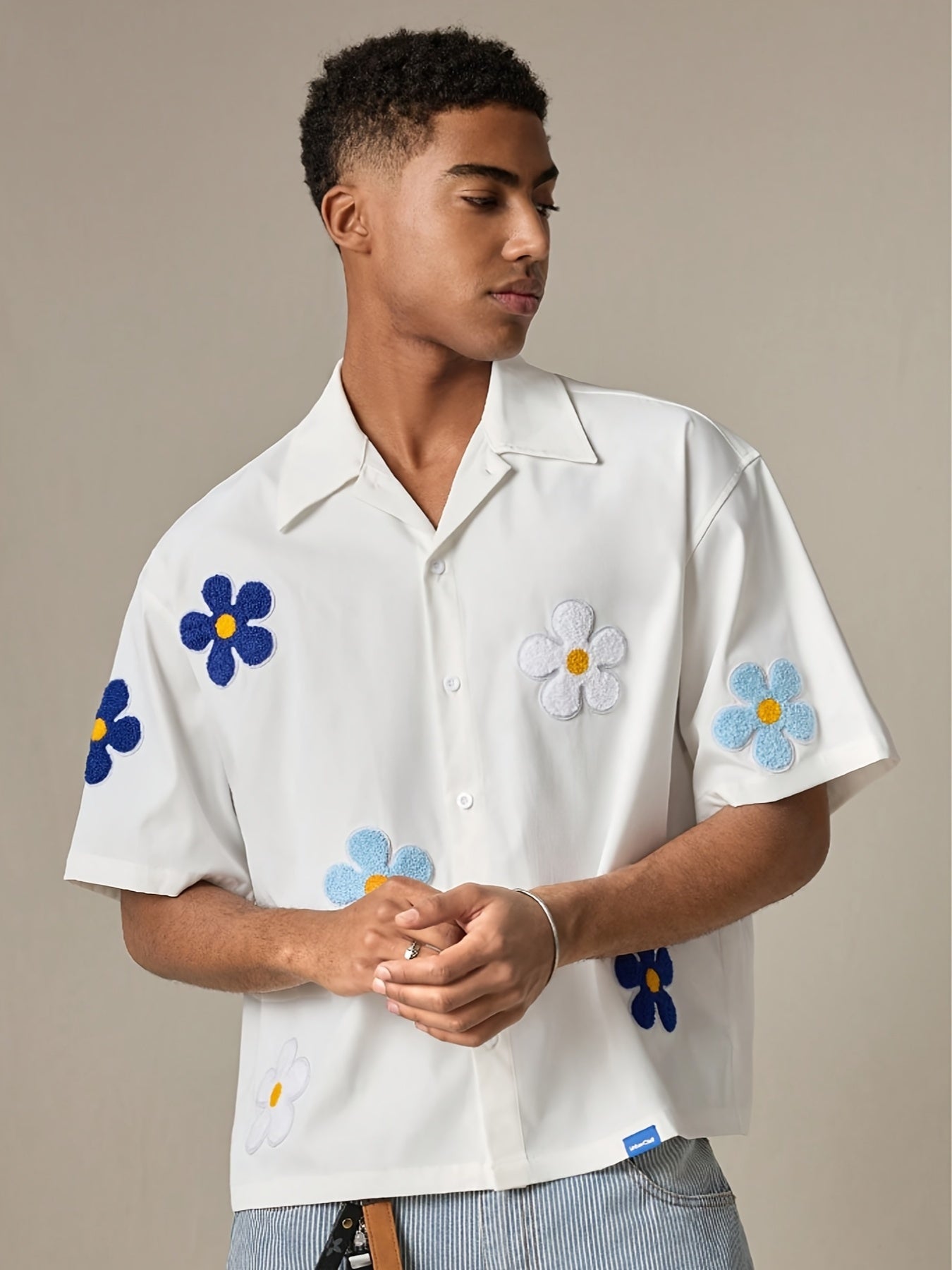 Men's Floral Casual Shirt