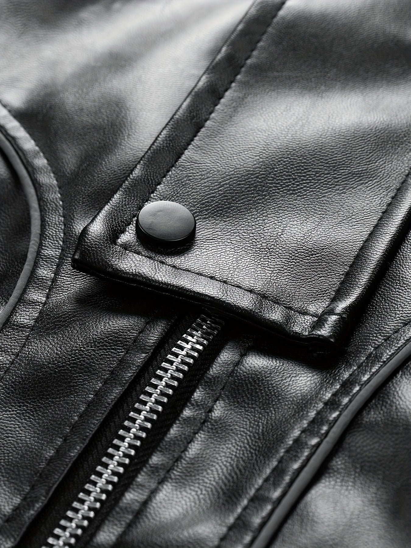 Men's PU Leather Jacket