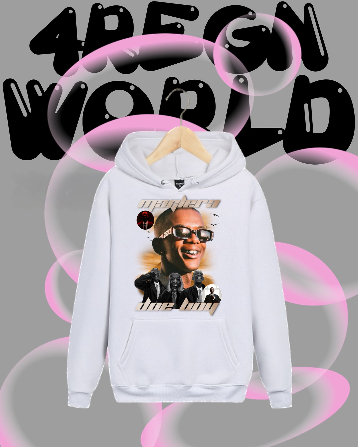 Graphic Hoodie Maglera Doe Boy