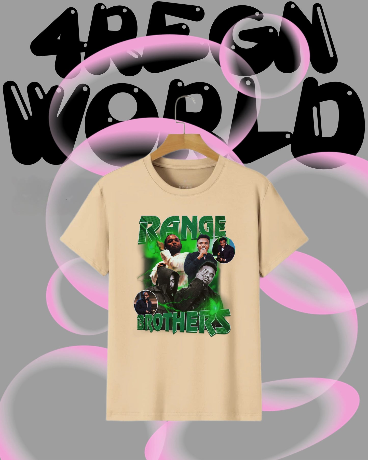 Graphic Tee Kendrick Lamar & Baby KEEM