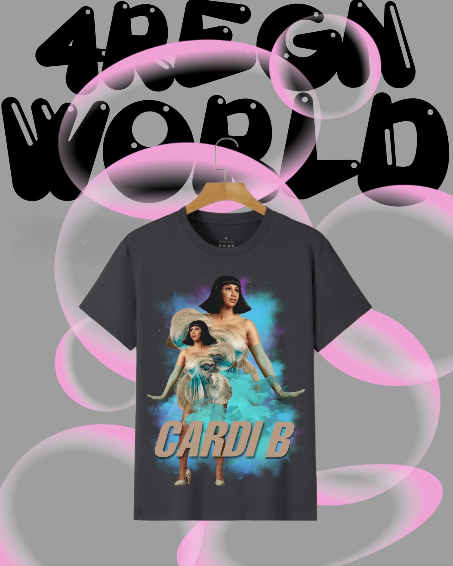 Graphic Tee New Edition Cardi B
