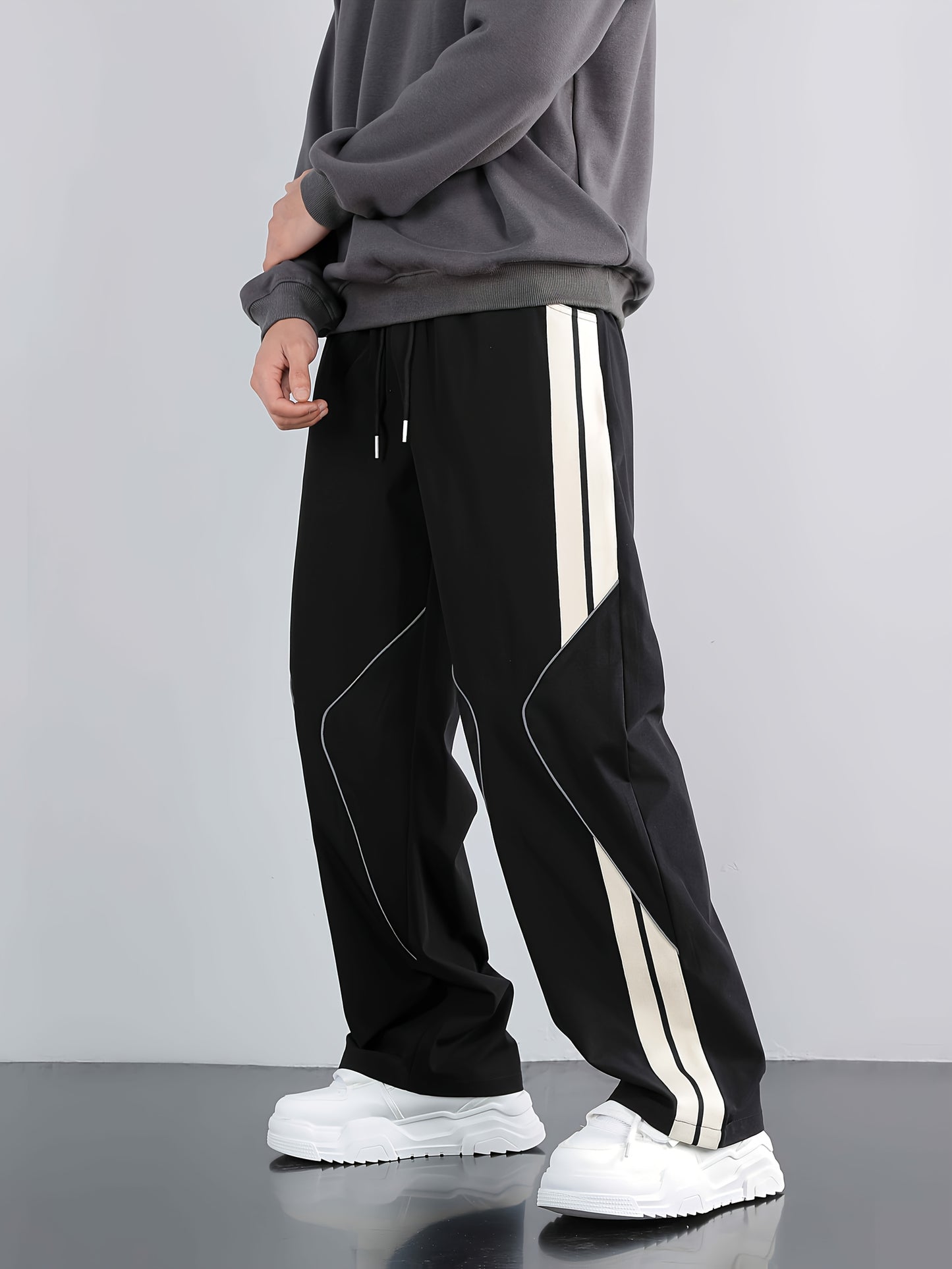 Casual Straight-Leg Joggers