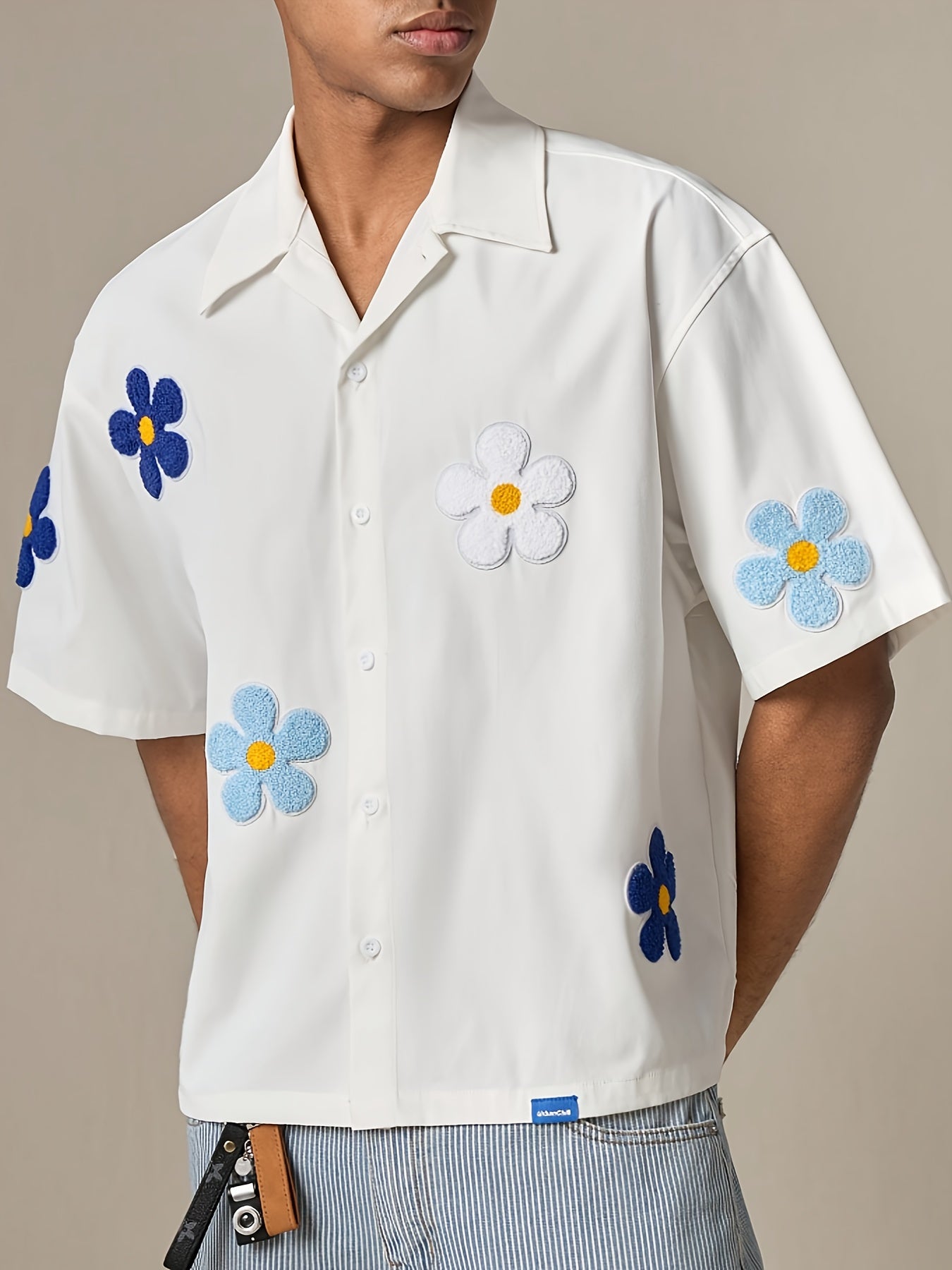Men's Floral Casual Shirt