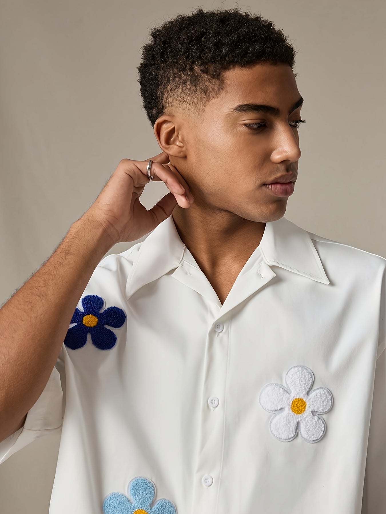 Men's Floral Casual Shirt