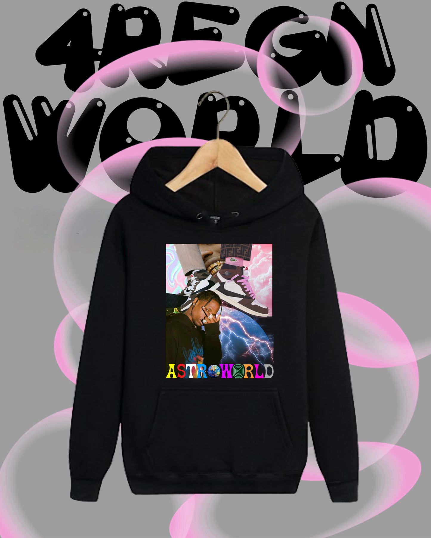 Graphic Hoodie Travis Scott