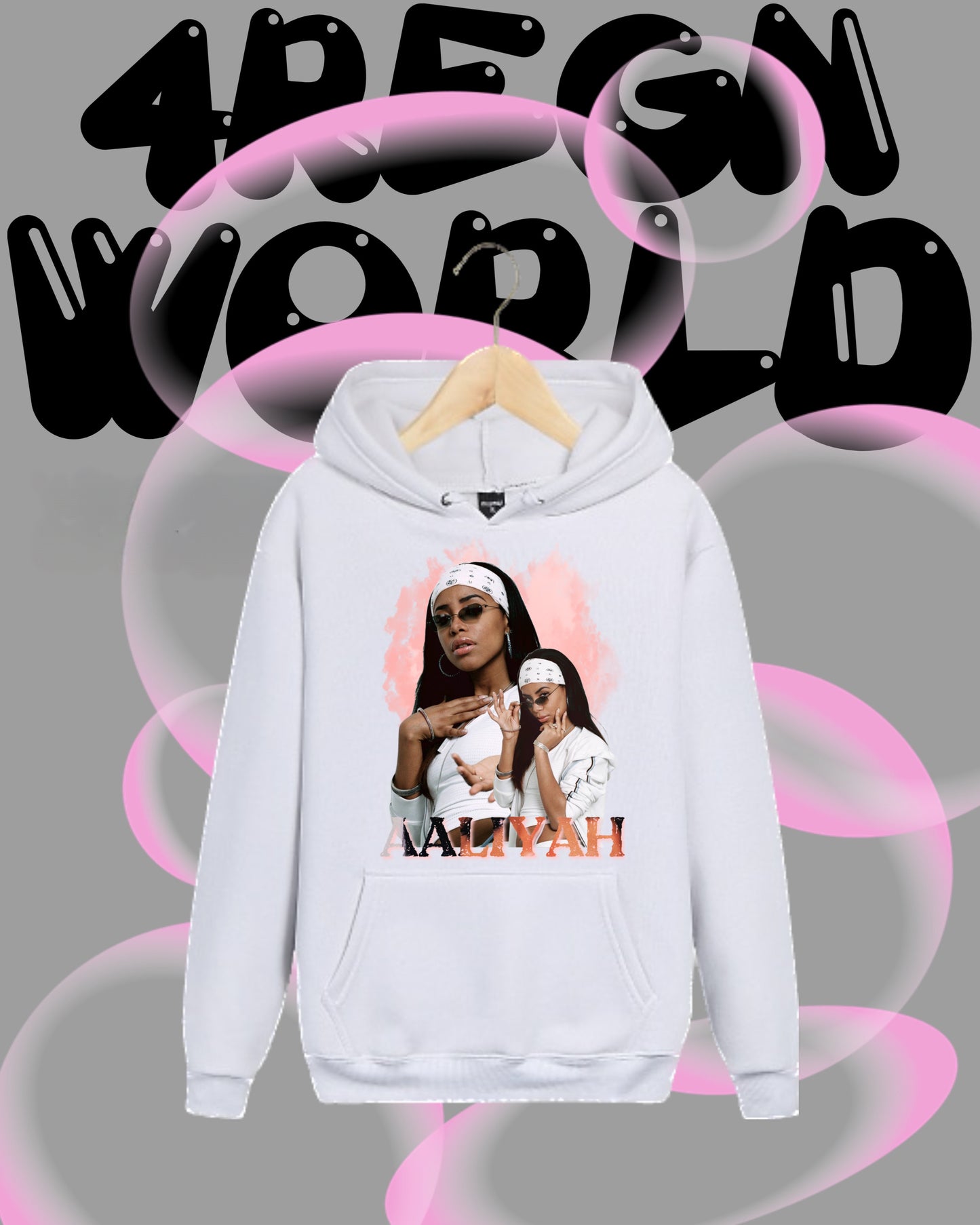 Graphic Hoodie Aaliyah