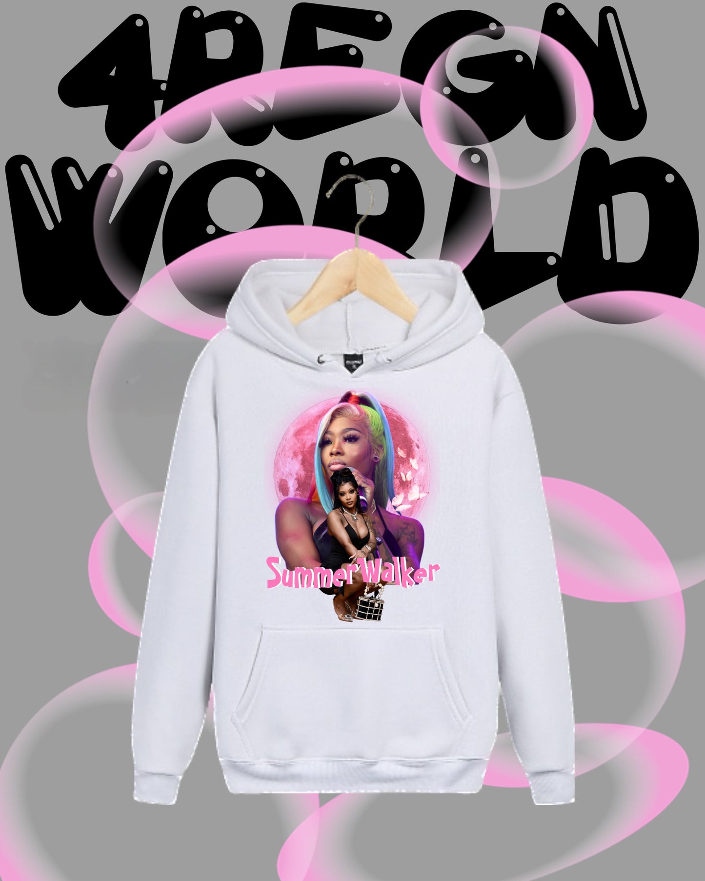 Graphic Hoodie Summer Walker