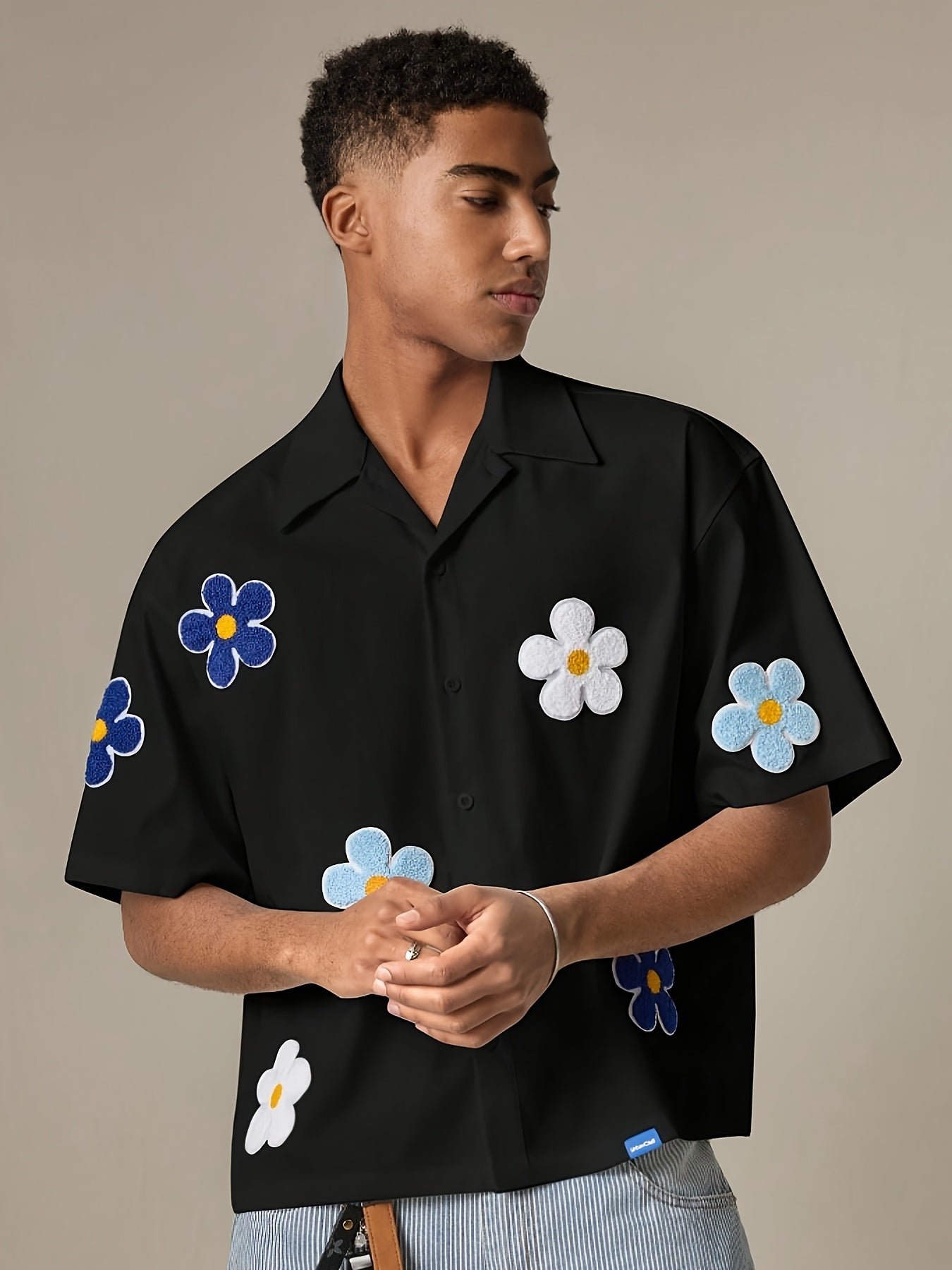 Men's Floral Casual Shirt