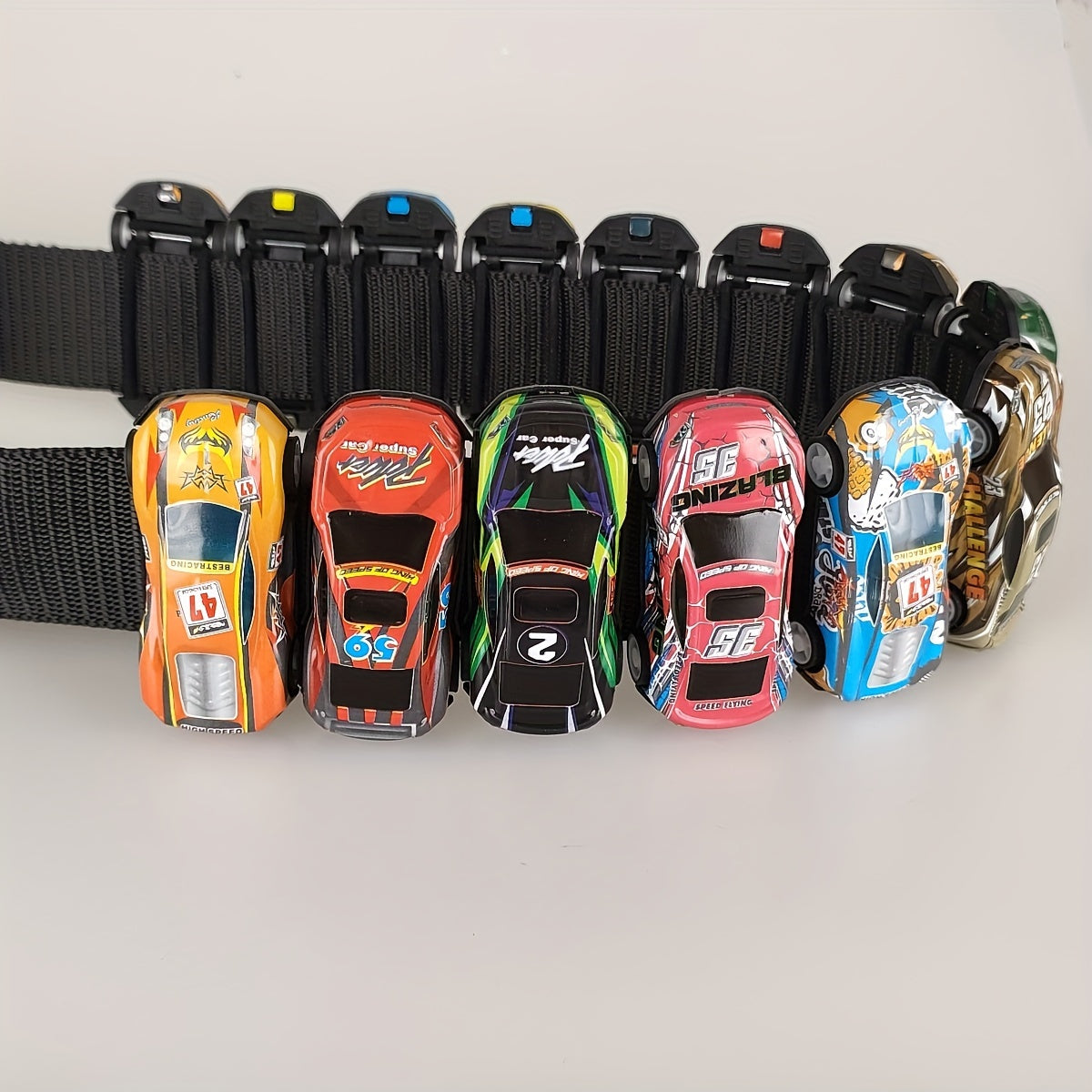 Funky Skateboard & Car Charm Belt