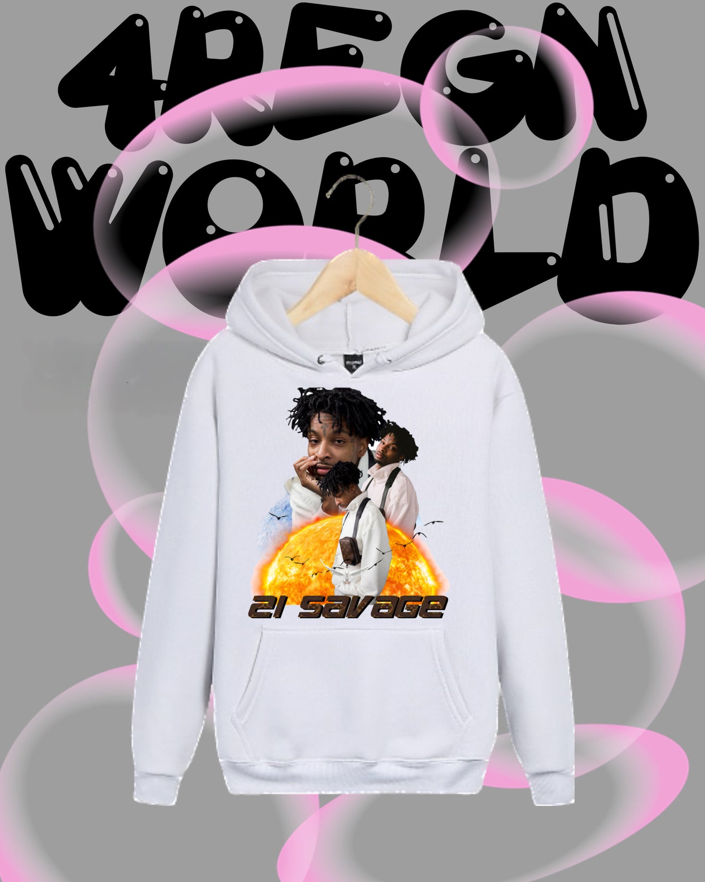 Graphic Hoodie 21 Savage