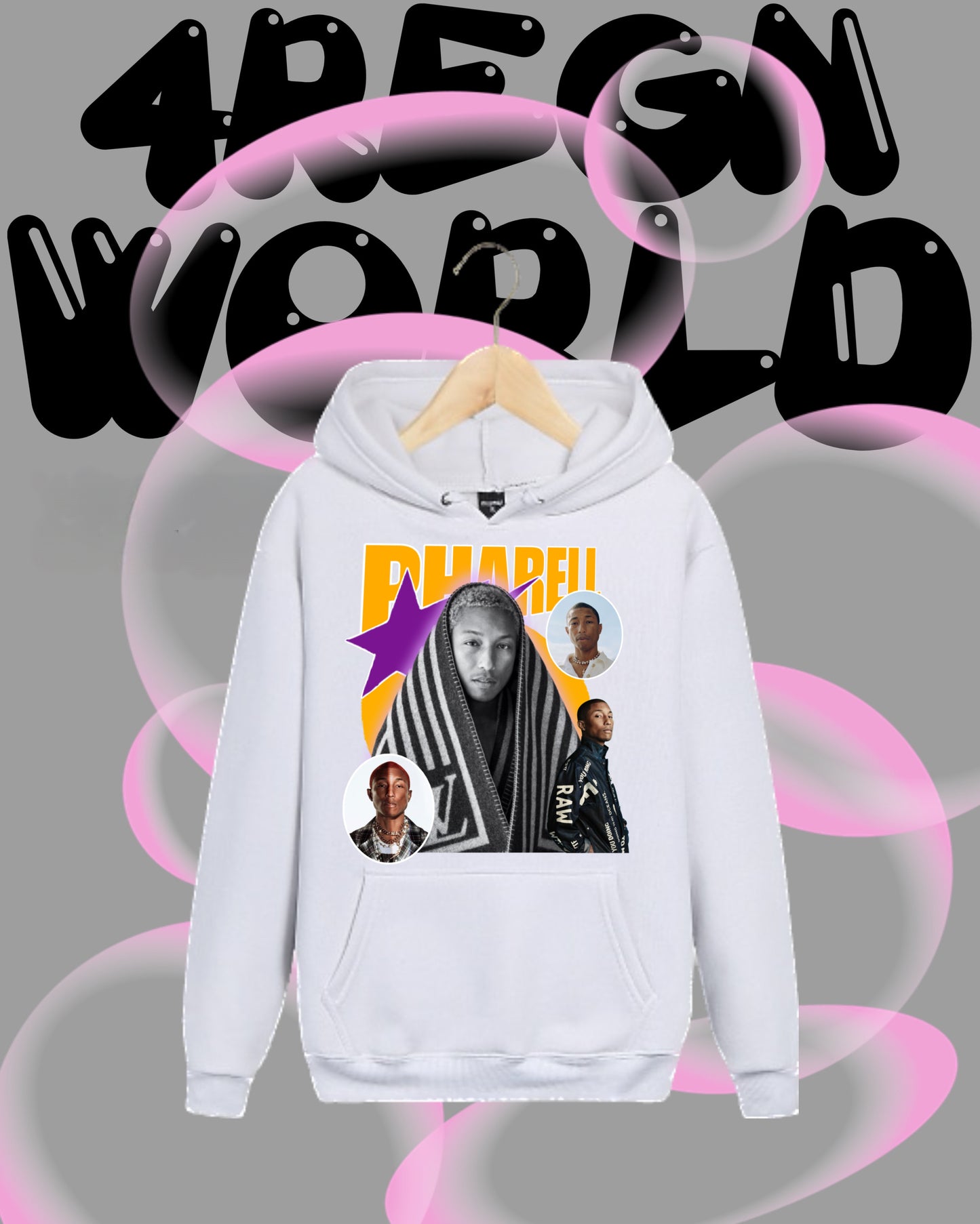 Graphic Hoodie Pharell