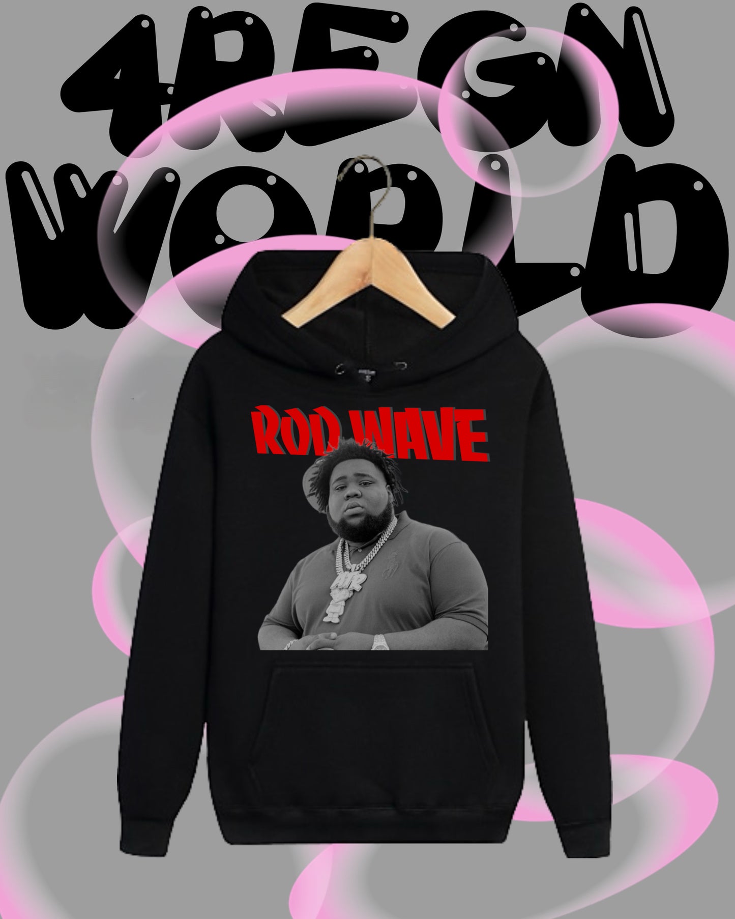 Graphic Hoodie Rod Wave