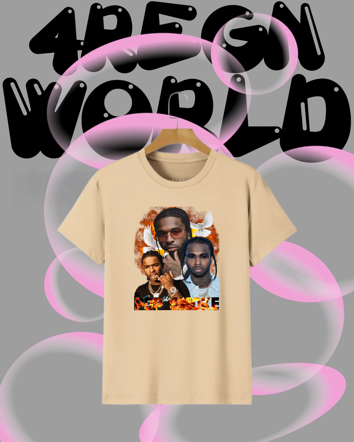 Graphic Tee Pop Smoke