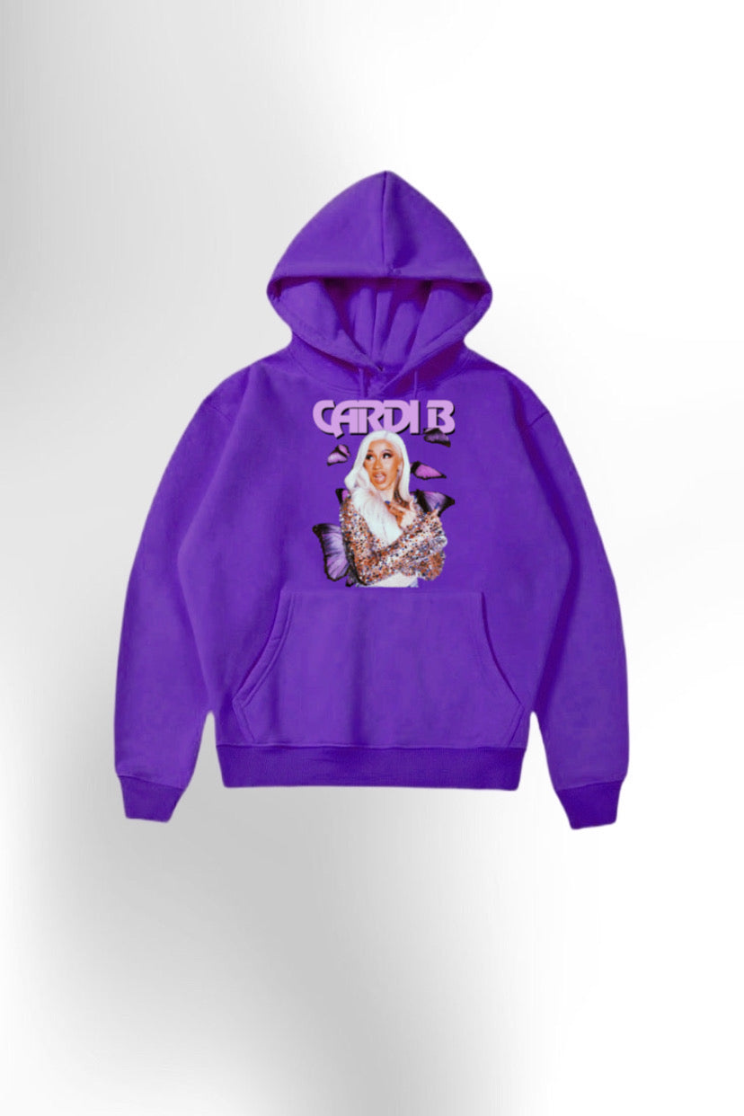 Graphic Hoodie Cardi B