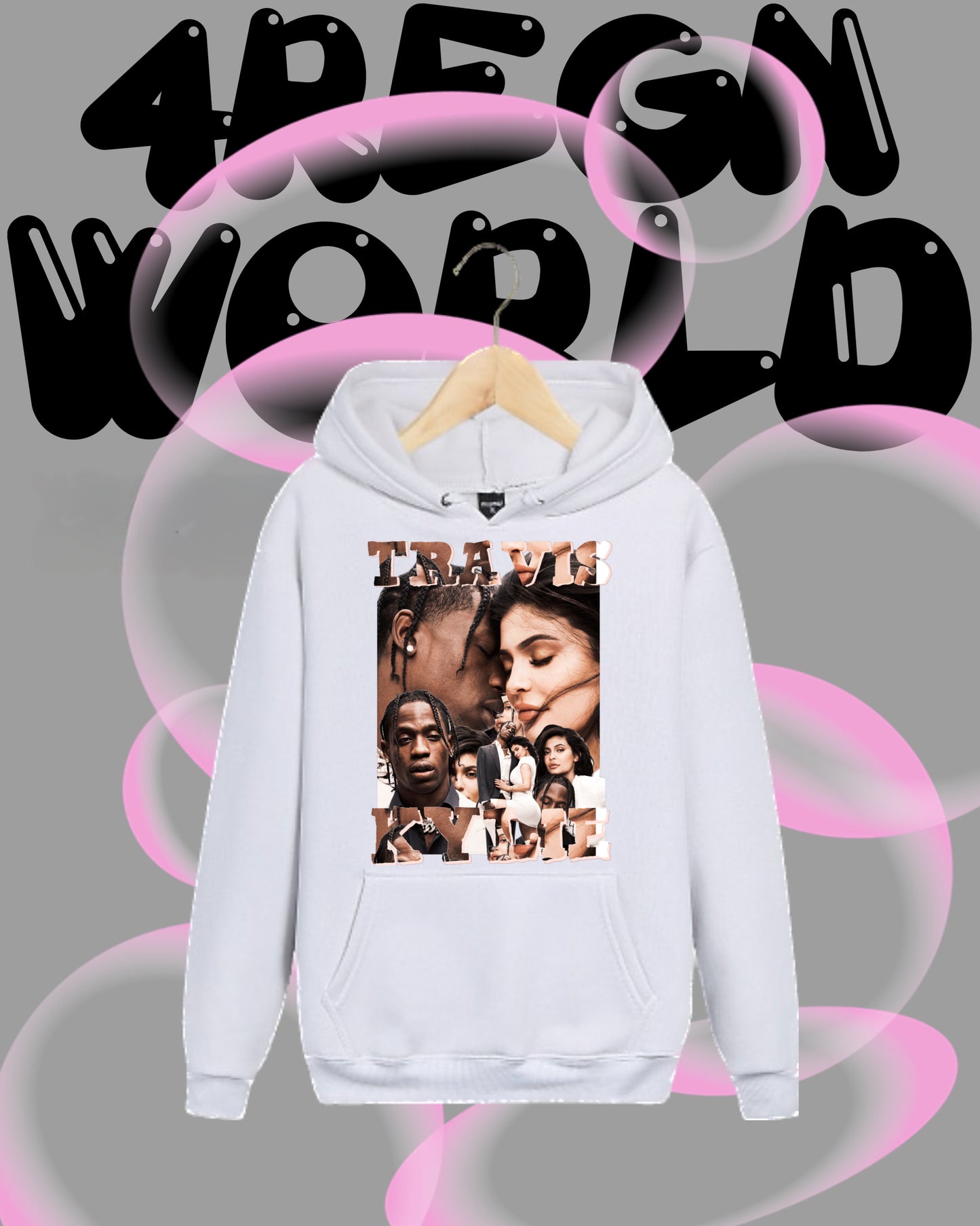 Graphic Hoodie Travis & Kylie