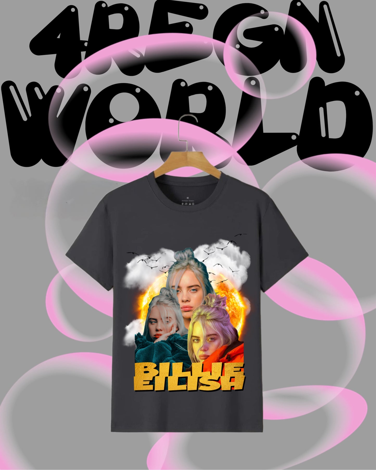 Graphic Tee New Edition Billie Eilish