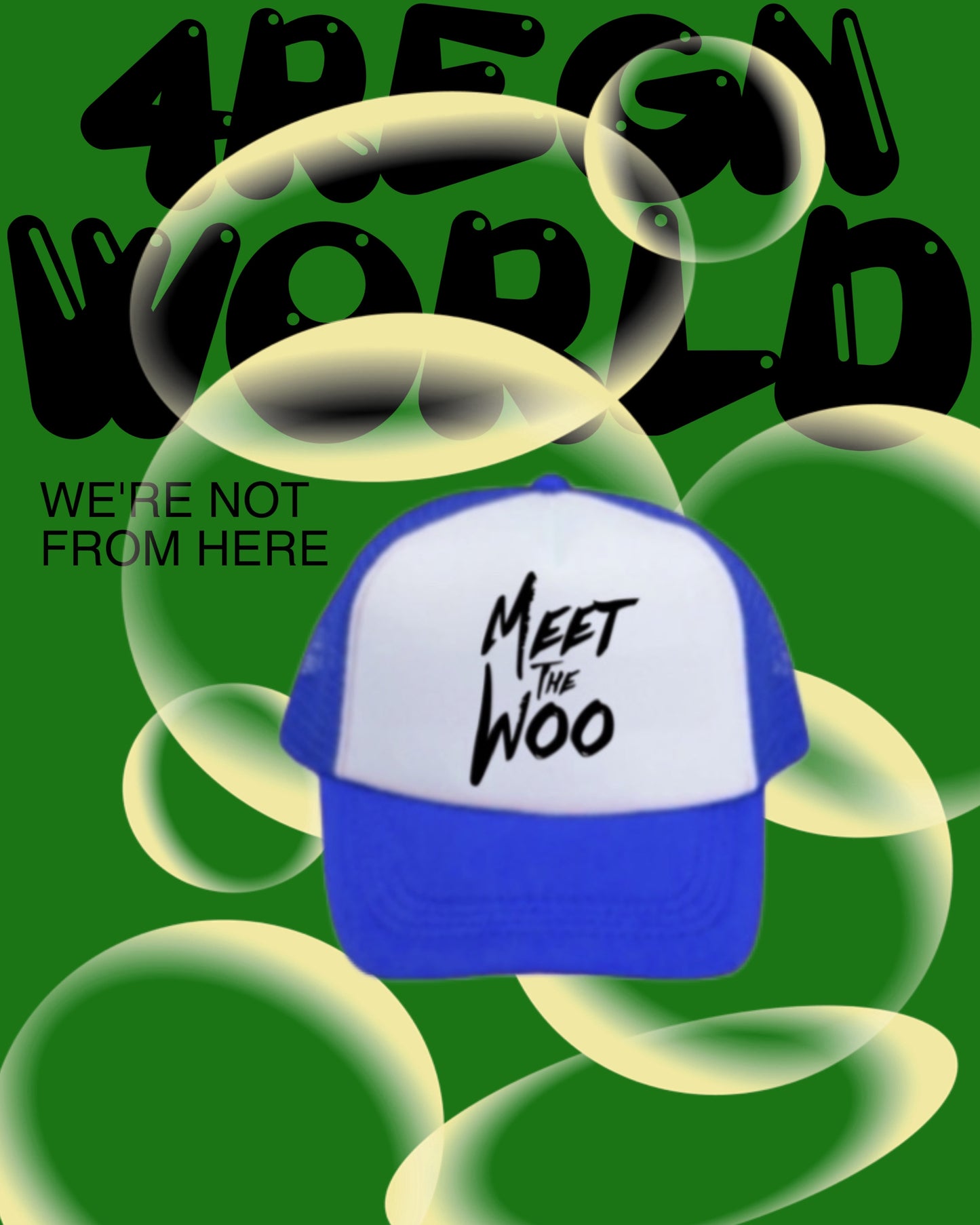 POP SMOKE MEET THE WOO Trucker Cap
