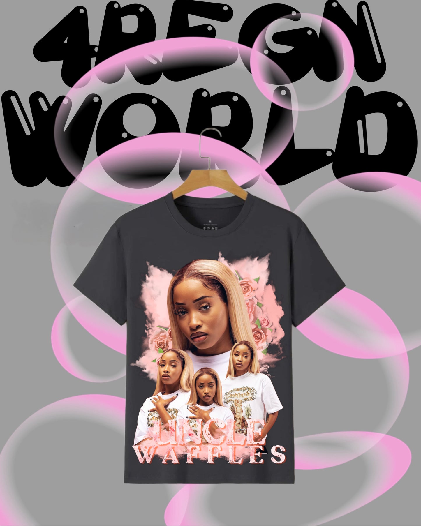 Graphic Tee New Edition Uncle Waffles