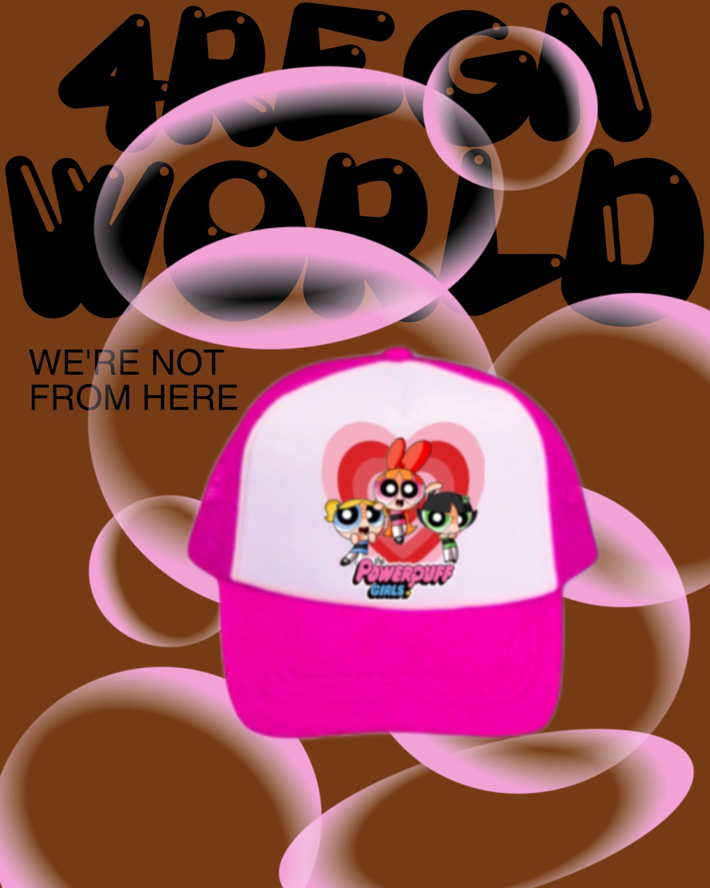 Powerpuff Girls Trucker Cap